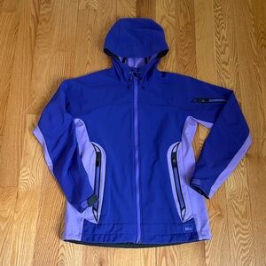 REI Co-Op Taku Waterproof Outdoor Hiking Hooded Polartec Jacket Medium